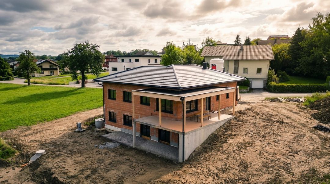 Einfamilienhaus in Hanglage – Ansicht 2